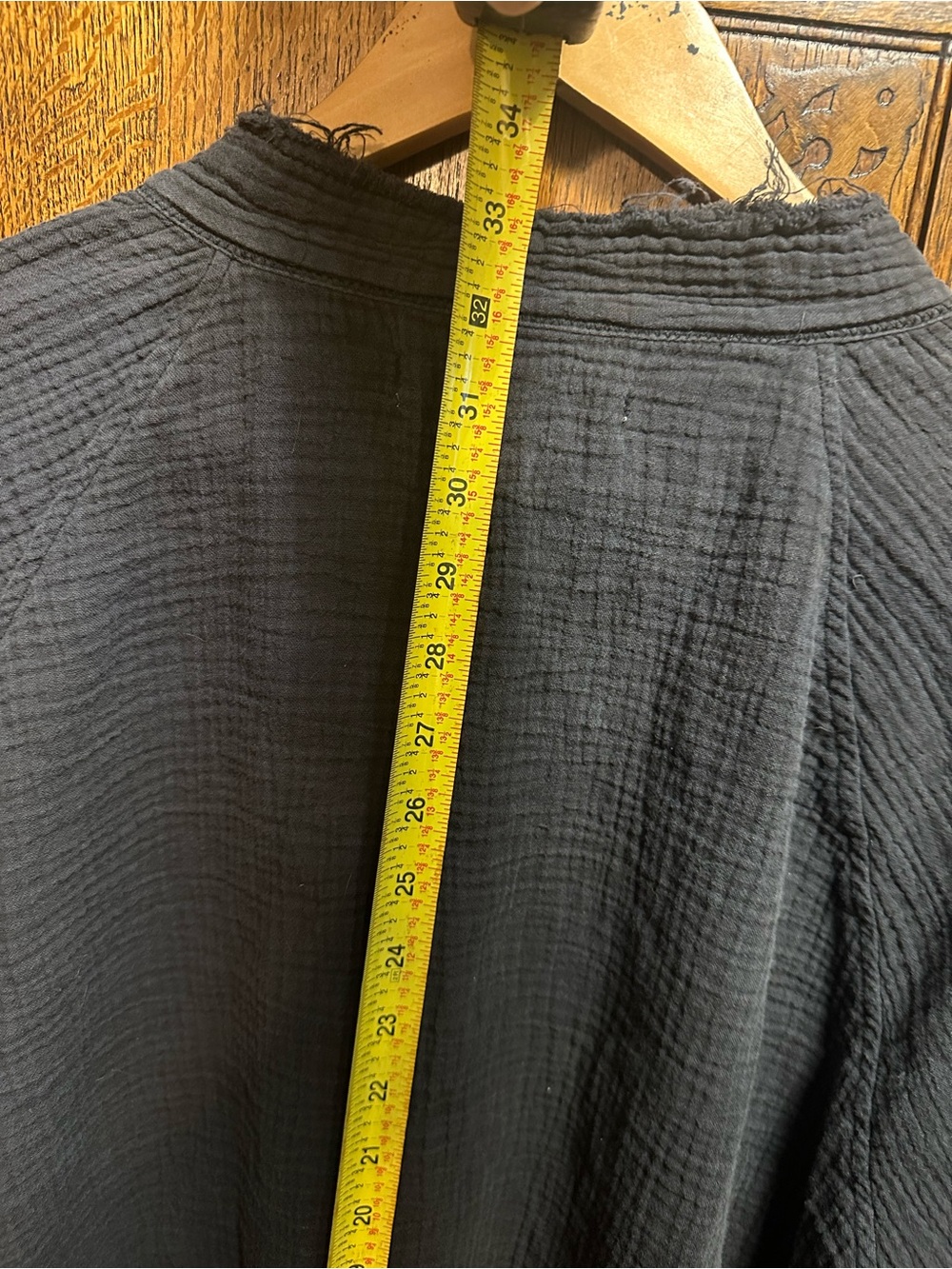 We The Free Black Textured Button-Front Shirt - Picture 8 of 11